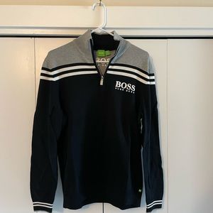 Hugo Boss green label tour issue golf zip sweater size medium/small